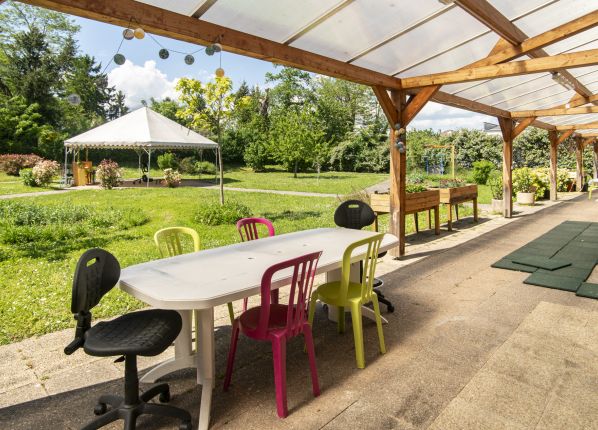 Photo EEAP Vierzon Terrasse extérieure