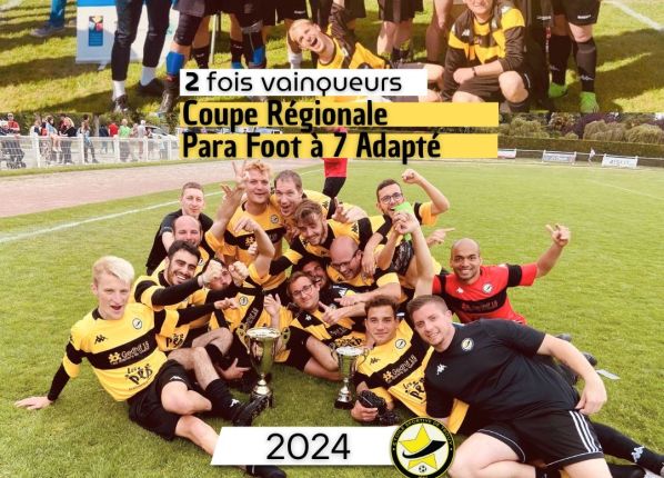 Photos et palmarès de l'ES Trouy Foot à 7 avec les équipes des PEP18 - sport adapté aux personnes en situation de handicap dans le Cher