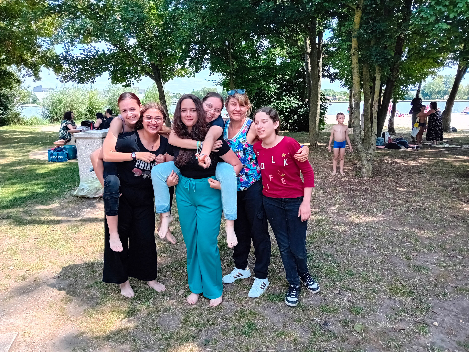 Des adolescents du dispositif JADE dans le Cher (18)  lors d'une journée atelier